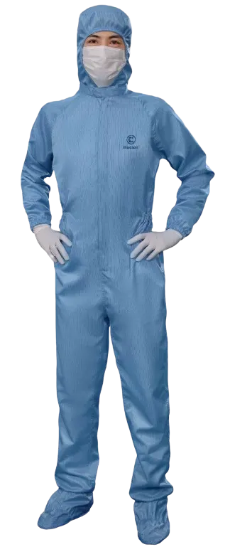 Cleanroom Jumpsuits - Detail View